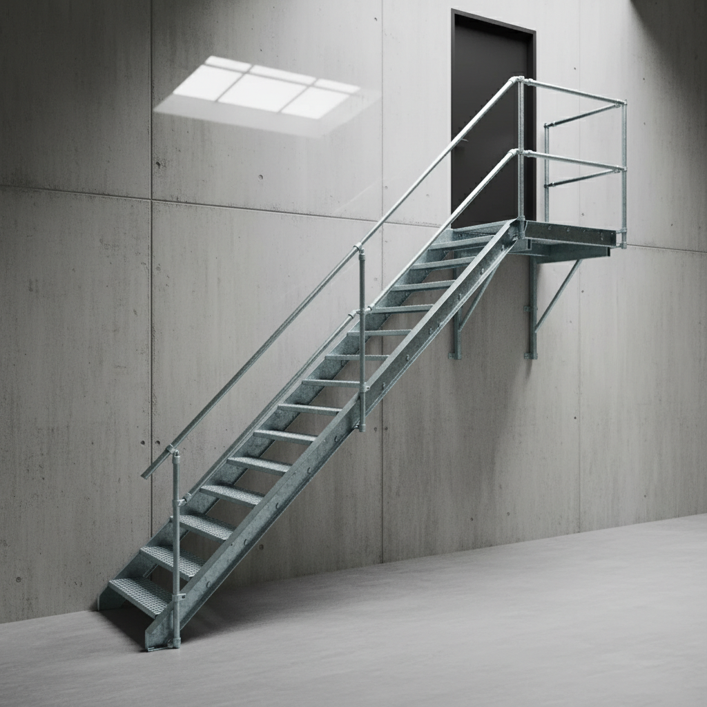 Schody modułowe ocynkowane - od 1 do 17 stopni - obrazek 5